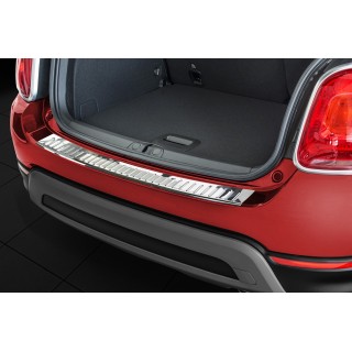 SEUIL DE COFFRE FIAT 500 X 2014-2018-INOX POLI