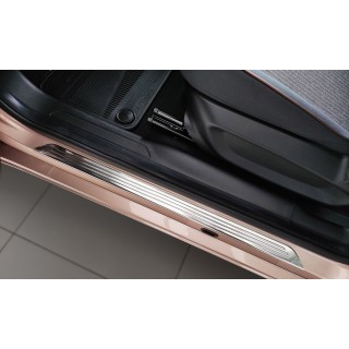 seuil de porte FIAT 500 2015-AUJOURD'HUI-INOX 2 PIECES