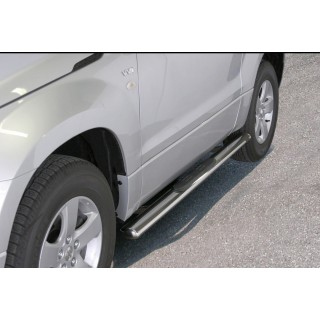 marche pied SUZUKI GRAND VITARA 3 PORTES 2005-2015 INOX OVALE