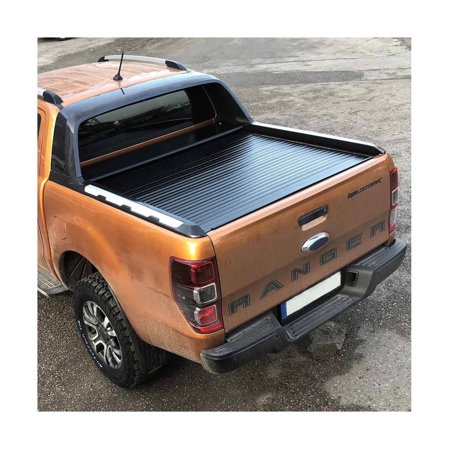 COUVRE BENNE FORD RANGER WILDTRAK DOUBLE CABINE 2018 2022 RIDEAU COULISSANT