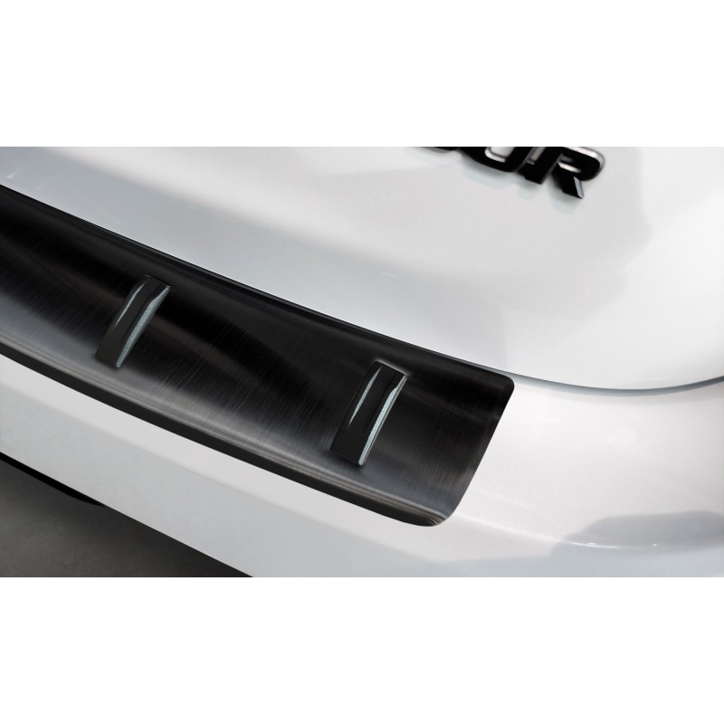 Tapis Coffre Velours Non Tissé – Pour VW T7 Multivan Court – 5 Pièces, Noir – Antidérapant, Facile à Nettoyer - 4