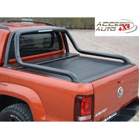 COUVRE BENNE VOLKSWAGEN AMAROK CANYON-DOUBLE CABINE-2011-2017 RIDEAU COULISSANT