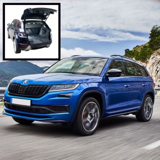 Protection de Coffre SKODA KODIAQ 5 places 2017  AUJOURD'HUI Matelassée