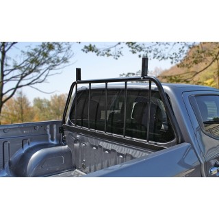 Grille protection Vitre Arriere FIAT FULLBACK avec porte tube