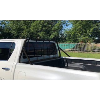 Grille protection Vitre Arriere TOYOTA HILUX 2015-AUJOURD'HUI avec porte tube