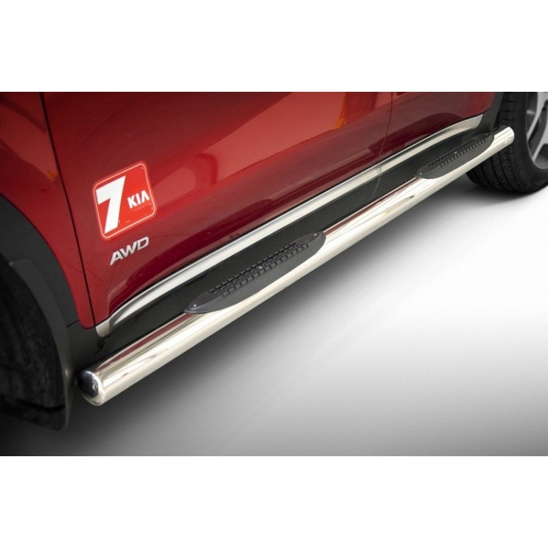 Marche pieds FORD RANGER DOUBLE CABINE 202-AUJOURD'HUI INOX tubulaire 70mm