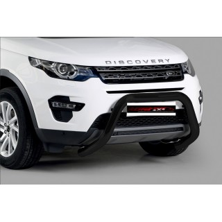 PARE BUFFLE-LAND ROVER DISCOVERY SPORT 2018-AUJOURD'HUI- HOMOLOGUE INOX NOIR  76mm