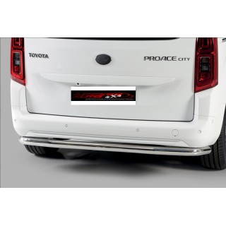 PROTECTION ARRIERE TOYOTA PROACE CITY 2020-AUJOURD'HUI INOX 63mm