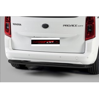 PROTECTION ARRIERE TOYOTA PROACE CITY 2020-AUJOURD'HUI INOX NOIR 63mm