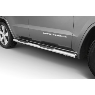 marche pieds JEEP GRAND CHEROKEE 2015-2021 INOX Tubulaire PR02