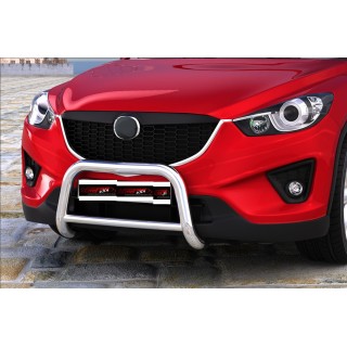 PARE BUFFLE MAZDA CX-5 2017-2021 HOMOLOGUE INOX 60mm