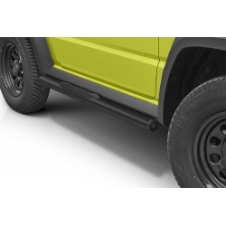 Marche pieds SUZUKI JIMNY 2018 2020 INOX Tubulaire PR00 70mm - Access Utilitaire - Vente en ligne d'accessoires auto et Véhicules Utilitaires