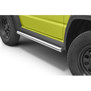 Marche pieds SUZUKI JIMNY 2018-2020 INOX Tubulaire  PR  60mm