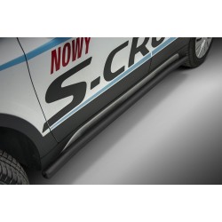 marche pieds SUZUKI SX 4 S CROSS 2016 2021 INOX Tubulaire PR 60mm - Access Utilitaire - Vente en ligne d'accessoires auto et Véhicules Utilitaires