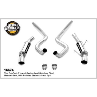 Echappement FORD-MUSTANG 5.4L 2005-2009 MAGNAFLOW 16674