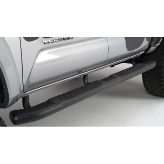 MARCHE PIEDS DODGE RAM 1500 CREW CAB 2014-2021 Ovale Noir 12.7mm