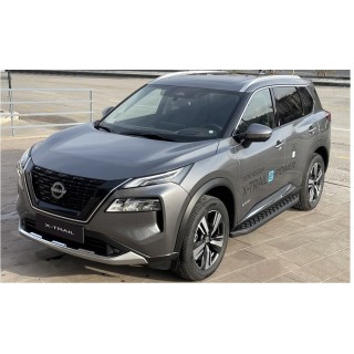 marche pieds NISSAN X-TRAIL 2022-AUJOURD'HUI Aluminium TX Noir