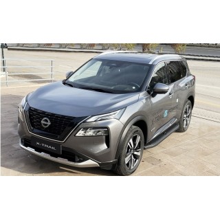 marche pieds NISSAN X-TRAIL 2022-AUJOURD'HUI Aluminium ARS Noir