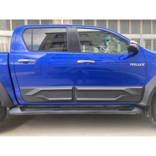 Baguettes de Portes TOYOTA HILUX DOUBLE CABINE 2015-2020 SET