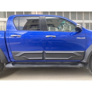 Baguettes de Portes TOYOTA HILUX DOUBLE CABINE 2015-2020 SET