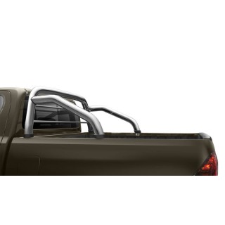 ROLL BAR TOYOTA HILUX 2021-AUJOURD'HUI SIMPLE BARRE INOX 76mm