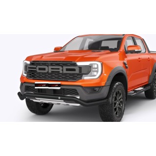 PARE BUFFLE FORD RANGER RAPTOR 2023-AUJOURD'HUI HOMOLOGUE protection basse 76mm