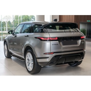 MARCHE PIEDS RANGE ROVER EVOQUE 2019-AUJOURD'HUI Aluminium Plat DESIGN