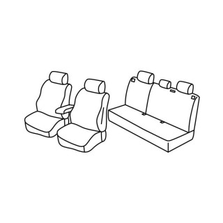 Housses siege auto MITSUBISHI ASX 2010-2021