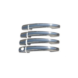 Couvre Poignées Portes PEUGEOT 407 2004-2010 INOX 8 pieces