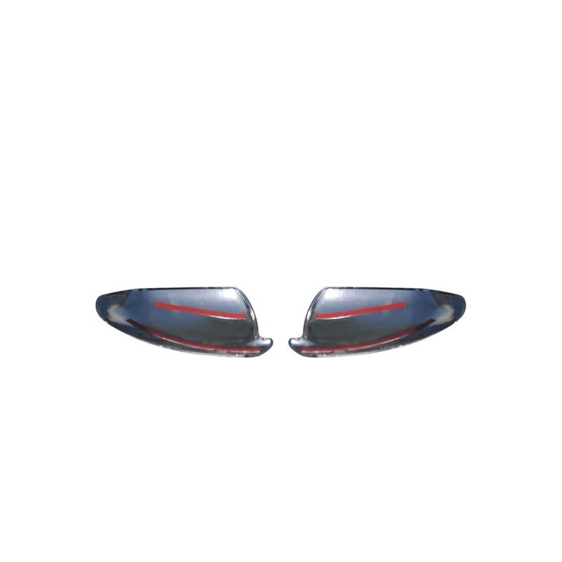 Couvertures De Rétroviseurs CHROMEMASTER Pour Peugeot Expert III 2017+ - Coques ABS Chrome Élégantes Et Protectrices