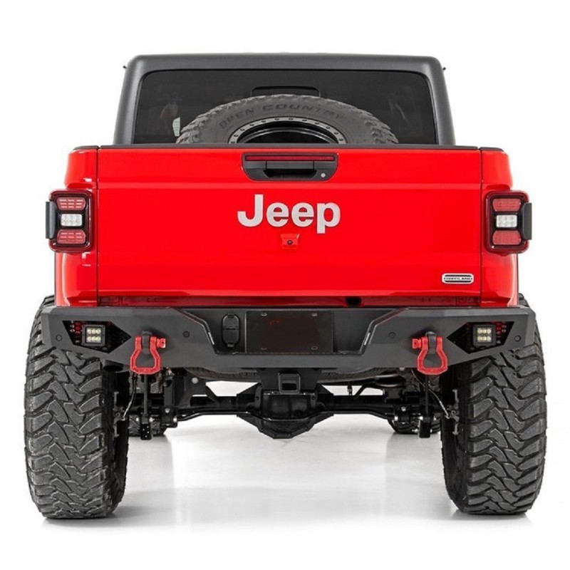 Pare Choc Arriere Jeep Gladiator 2020 Aujourd Hui Acier Noir Led