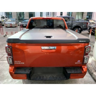 COUVRE BENNE ISUZU D-MAX 2020-AUJOURD'HUI TONNEAU COVER RIGIDE NOIR AEROKLAS DOUBLE CABINE