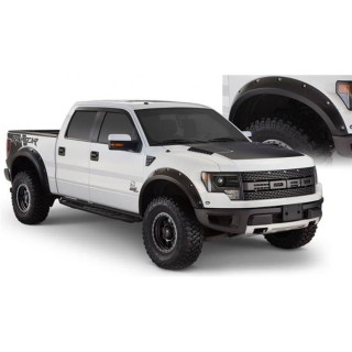 Elargisseurs d'Ailes FORD F150 RAPTOR 2010-2020 SET 4 pieces vis decorative