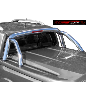ROLL BAR FORD RANGER 2012 2022 DOUBLE BARRES INOX pour Couvre Benne RIGIDE ABS - Access Utilitaire - Vente en ligne d'accessoires auto et Véhicules Utilitaires