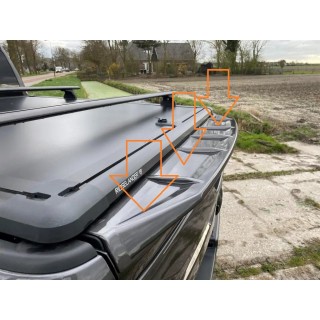 Spoiler Hayon Benne DODGE RAM 1500 DT 2019-AUJOURD'HUI AIR DESIGN