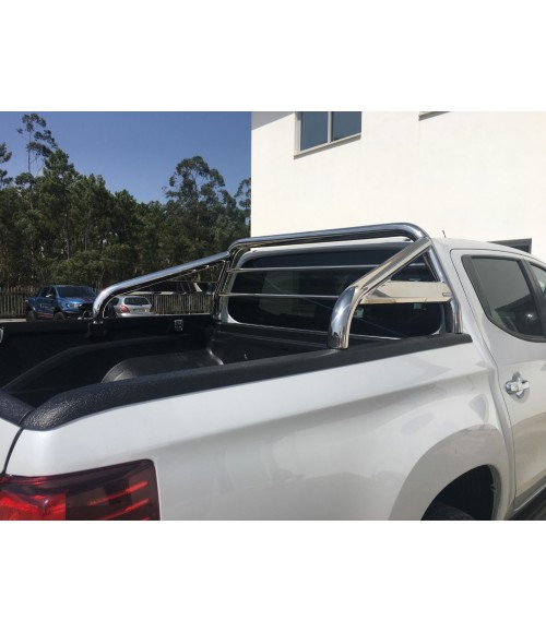 ROLL BAR FORD RANGER 2012-2019 INOX DOUBLE BARRES 70mm