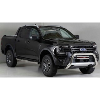 PARE BUFFLE FORD RANGER 2023-AUJOURD'HUI INOX HOMOLOGUE 76mm