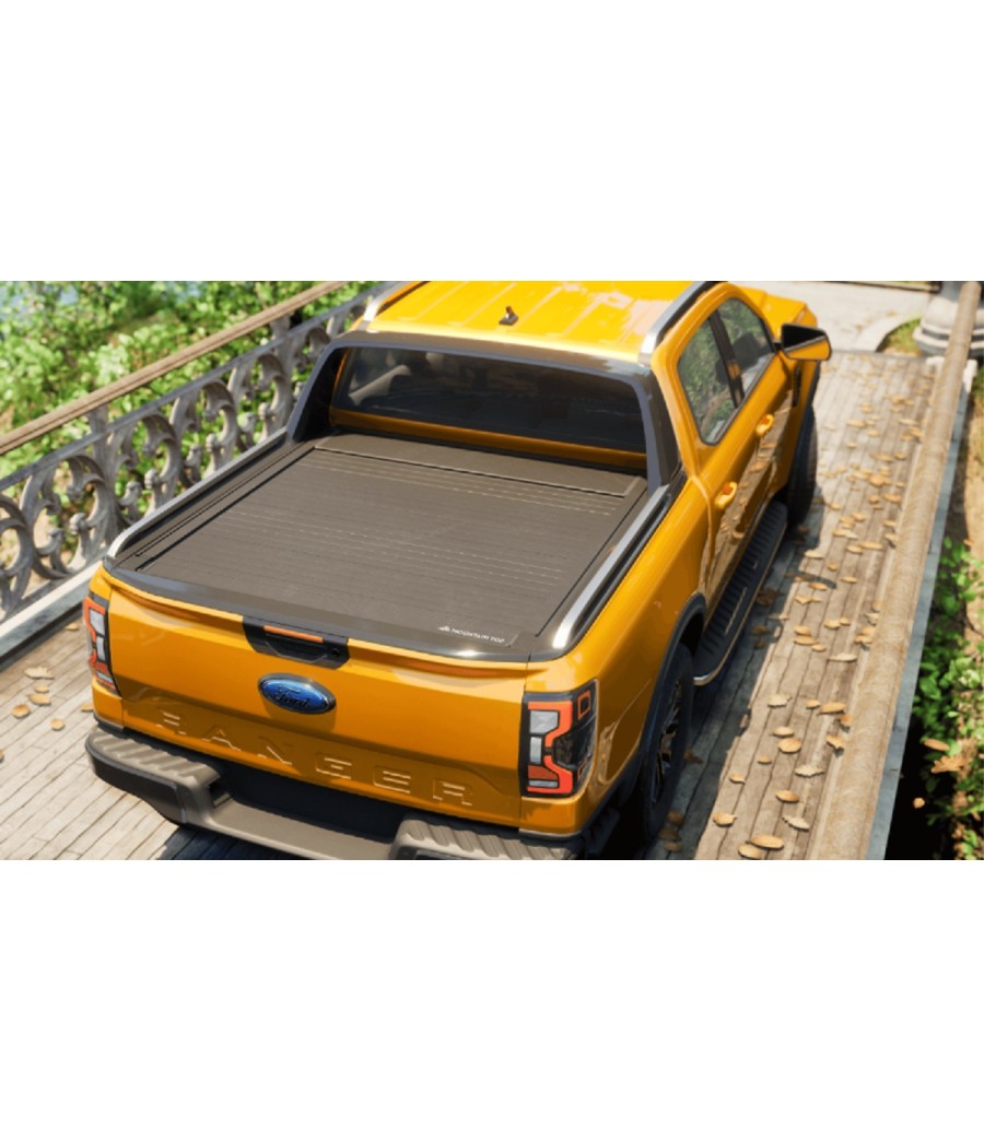 COUVRE BENNE FORD RANGER SUPER CABINE WILDTRAK 2023-AUJOURD'HUI RIDEAU COULISSANT Mountain Top