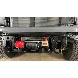 PLATINE FIXATION TREUIL FORD RANGER 2023 AUJOURD'HUI ACIER sans capteur ACC - Access Auto 4x4