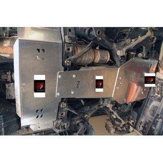 PROTEGE CARTER TOYOTA LAND CRUISER 150 2014 2017 SET 3 pieces ALUMINIUM 6mm - Access Auto 4x4