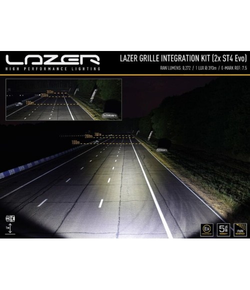 Eclairage LED Calandre FORD TRANSIT CUSTOM 2012-2018 LAZER