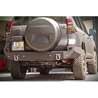PARE CHOC ARRIERE TOYOTA LAND CRUISER 150 2010-2014 ACIER