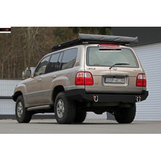 PARE CHOC ARRIERE TOYOTA LAND CRUISER 100 1998 2007 ACIER - Access Auto 4x4