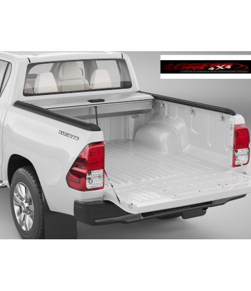 COUVRE BENNE FIAT FULLBACK EXTRA CABINE 2015 AUJOURD'HUI RIDEAU COULISSANT GRIS MOUNTAIN TOP