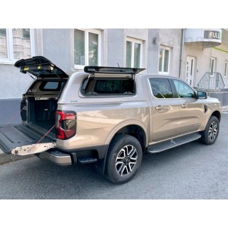 HARD TOP VOLKSWAGEN AMAROK 2023 AUJOURD'HUI FENETRES PIVOTANTES DOUBLE CABINE AEROKLAS Pret à peindre