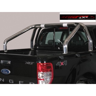 FORD RANGER 2012 2022 INOX SIMPLE BARRE CHROME 76mm