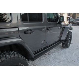 marche pied JEEP WRANGLER JL 4 portes 2018 AUJOURD'HUI Acier protection bas de caisse