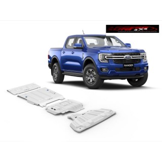 PROTEGE CARTER FORD RANGER 2023 AUJOURD'HUI SET 4 pieces ALUMINIUM 6mm - Access Auto 4x4