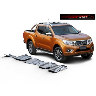 PROTEGE CARTER NISSAN NAVARA NP300 2015 2022 SET 4 PIECES ALUMINIUM 6mm