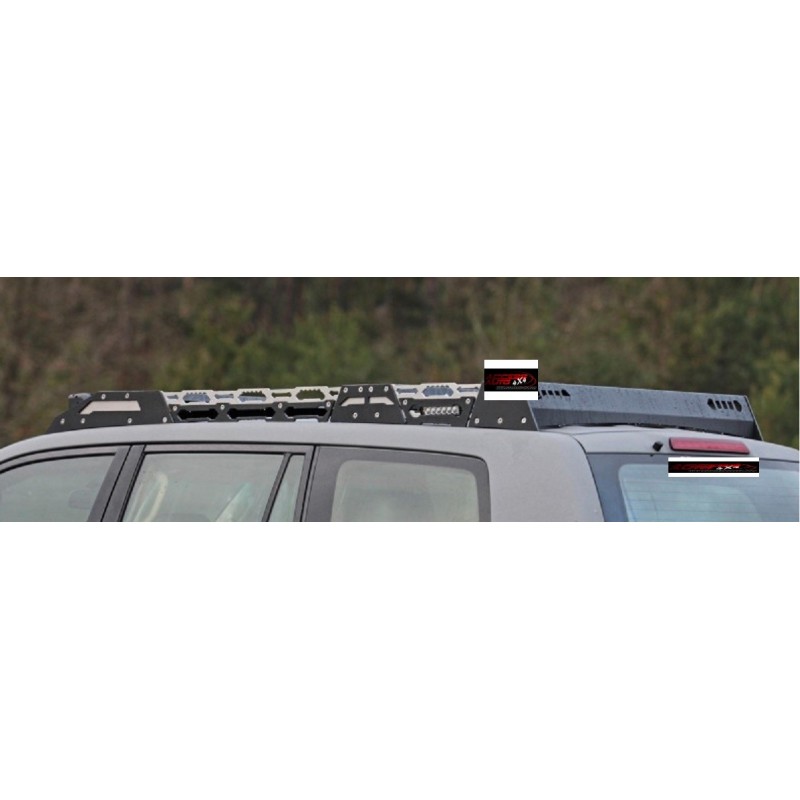 Barres De Toit Transversales Pour Toyota Land Cruiser 120 (2002-2009) - Marque Turtle, Neuf, Garantie 2 Ans